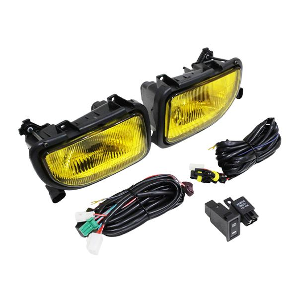 トヨタ MR2 SW20 フォグランプ 左右セット ハーネス＆スイッチ付き