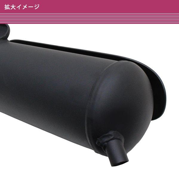 スズキ レッツ4 O2センサー付 FI用 耐熱ブラック マフラーのみの販売 スズキ レッツ4/G ノーマルタイプマフラー O2センサー対応可