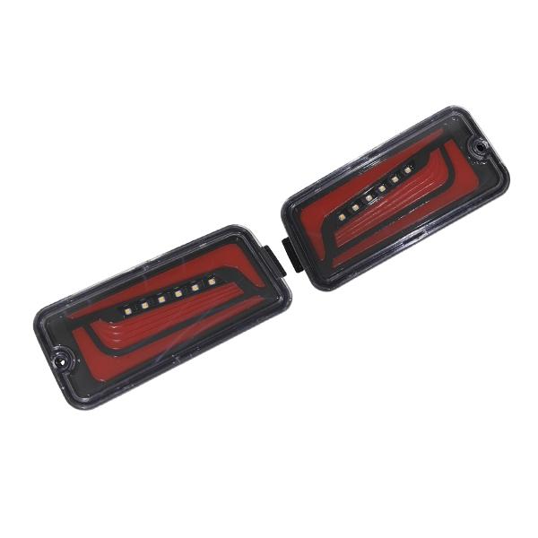 ダイハツ ハイゼットトラック S200系 S210系 後期 / S500P S510P 前期 LED テールランプ シーケンシャルウィンカー 左右セット レッド | 