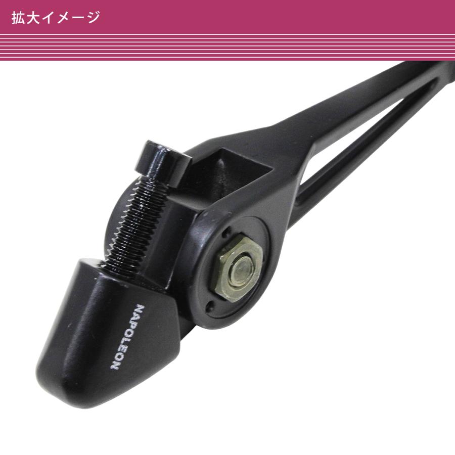 汎用 オートバイ バイク ハンドル マウント カスタム ミラー 左右
