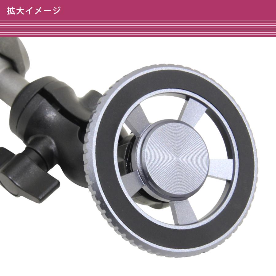 汎用 フロント スマホホルダー 磁気吸着 Aピラー 取付 M6 アシスト