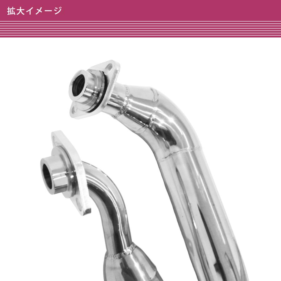 ヤマハ ビラーゴ250 XV125 XV250 フルエキゾーストマフラー ステンレス