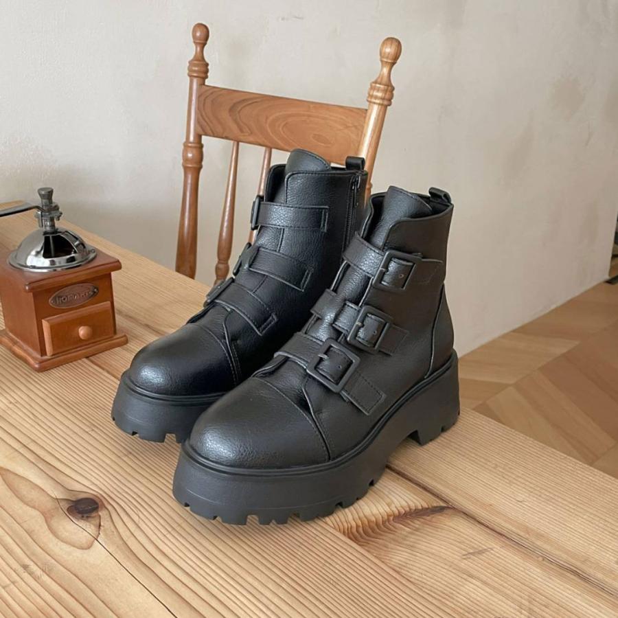 エンジニアブーツ レディース ワークブーツ ショートブーツ 本革 革 40