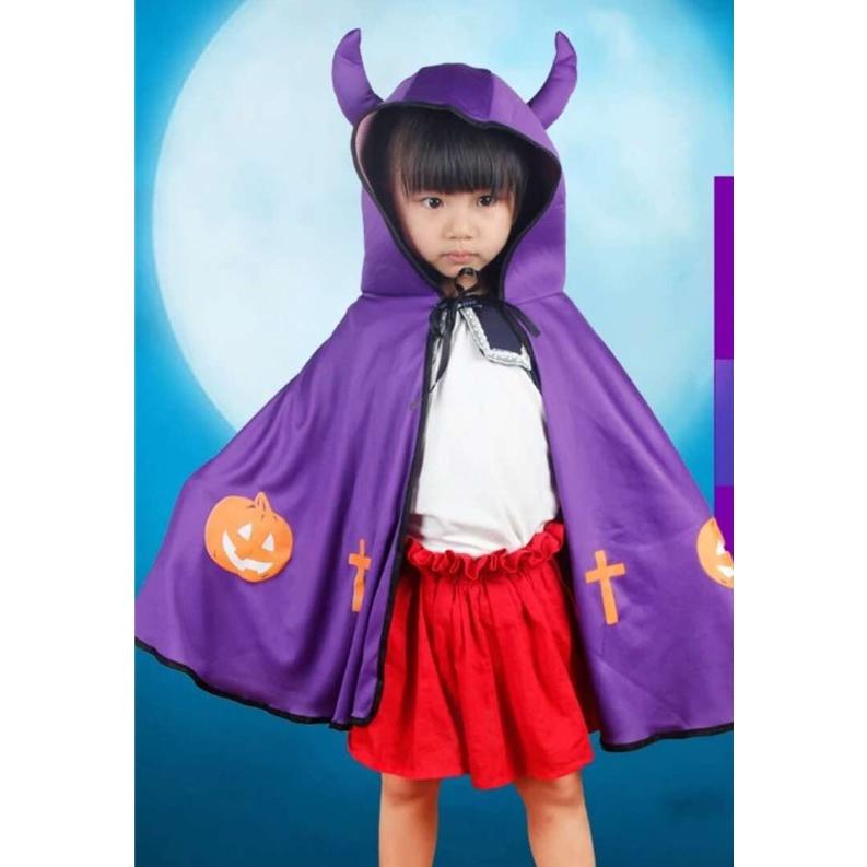 ハロウィン コスプレ 子供 衣装 ポンチョ 小悪魔 可愛い 飾り付け イラスト 激安 90 100 110 1 130 140 ポイント消化 送料無料 Wsjdp 1 Plumas 通販 Yahoo ショッピング