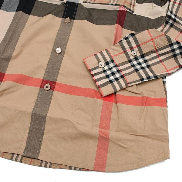 BURBERRY（バーバリー） メンズ ストレッチ長袖シャツ Sサイズ 入園
