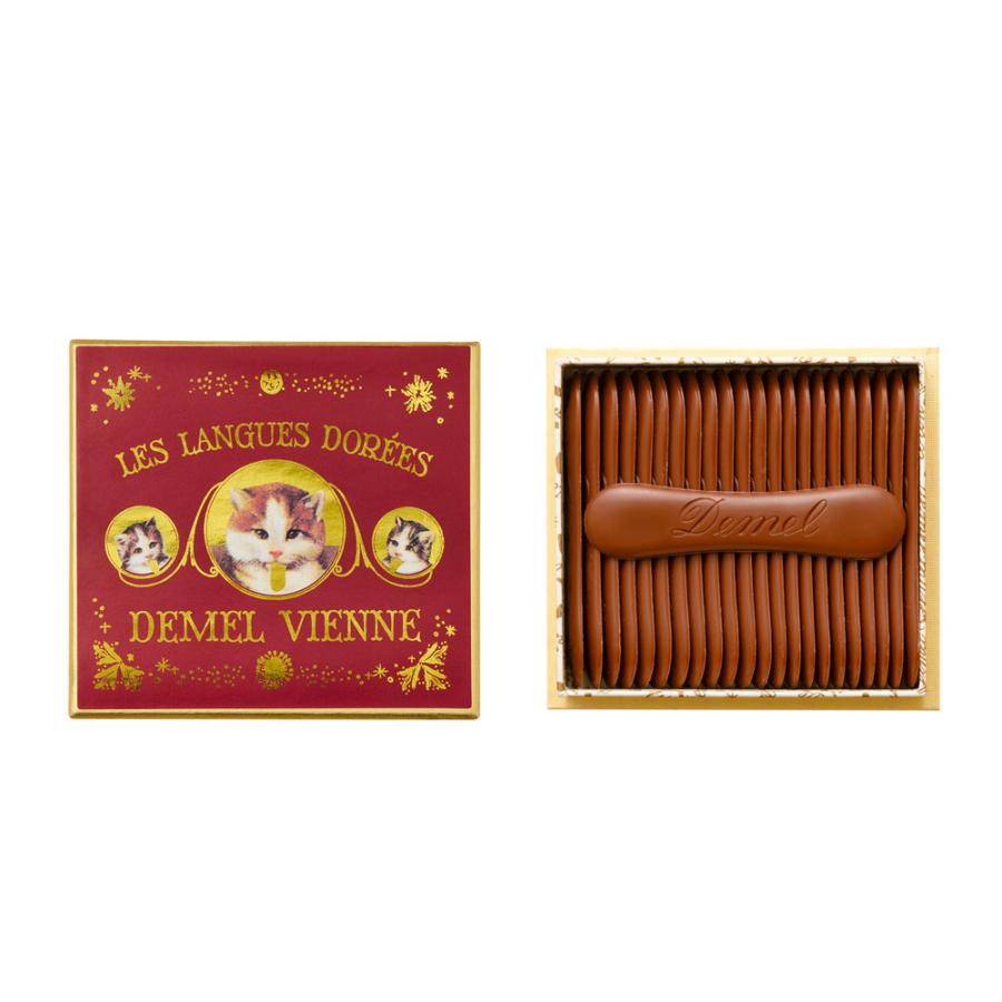 デメル（DEMEL） 父の日 お中元 初夏 ギフト ソリッドチョコ 猫ラベル