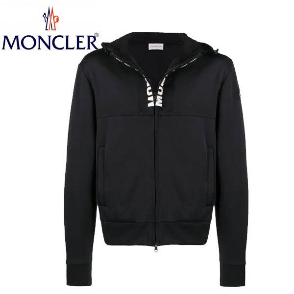 MONCLER ブラック パーカー Sサイズ MONCLER モンクレール ジップアップパーカー ブラック サイズS