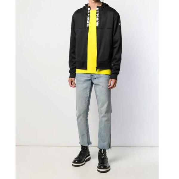 MONCLER モンクレール ジップアップパーカー ブラック サイズS MONCLER モンクレール ジップアップパーカー ブラック サイズS