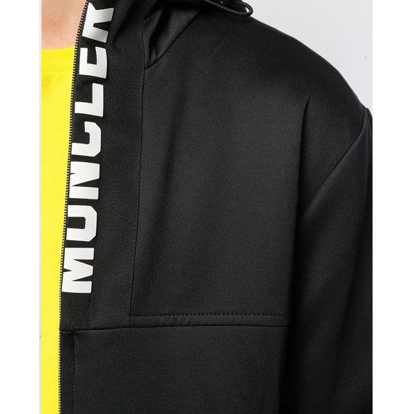 MONCLER（モンクレール） ジップアップパーカー ブラック サイズS 入園
