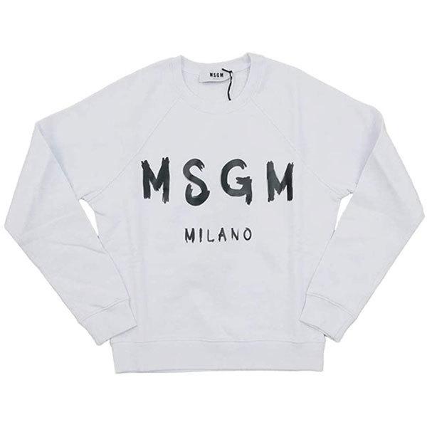 MSGM ホワイト スウェット Mサイズ MSGM ACTIVEWEAR ホワイト 