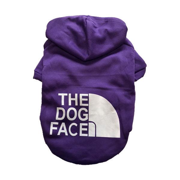 THE DOG FACE 犬 服 パーカー ドッグウェア ペット用品 冬 防寒着 裏起毛 選べる19色 名入れ刺繍可能｜plumber｜16