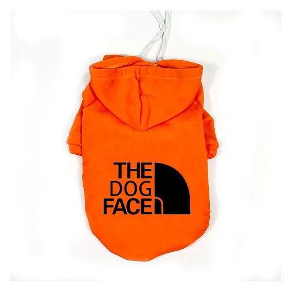 THE DOG FACE 犬 服 パーカー ドッグウェア ペット用品 冬 防寒着 裏起毛 選べる19色 名入れ刺繍可能｜plumber｜17