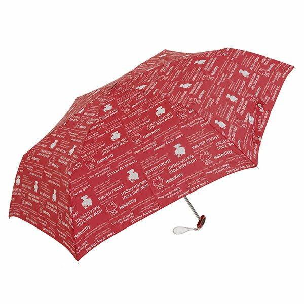 ハローキティ ポケフラ ツートンカラー 折りたたみ傘 軽量 雨傘