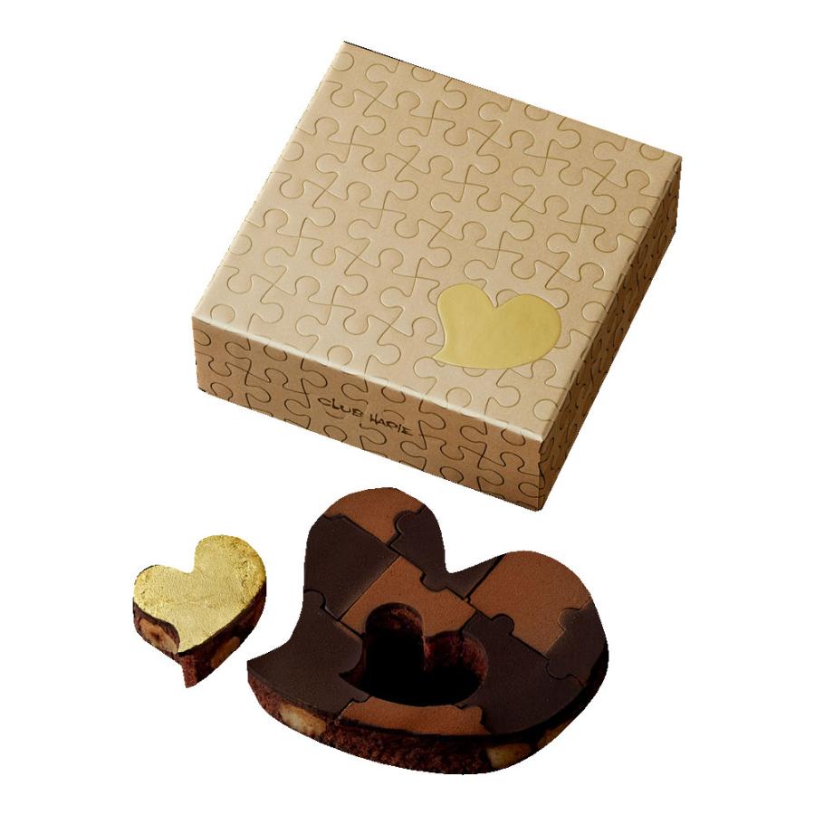 バレンタイン 2026 チョコレート クラブハリエ ハートブラウニー 濃