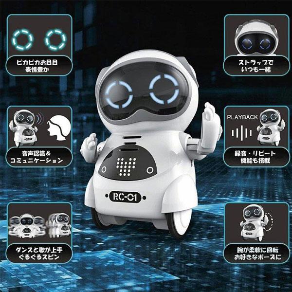 子供の日 ロボット おもちゃ ポケットロボット 英語練習 英会話