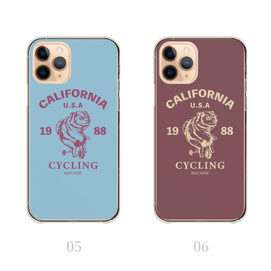 スマホケース IPhone 7 iPhone7 ケース ハードケース カリフォルニア 熊 自転車 カジュアル 韓国 スマホカバー 送料無料｜plumeria1988s63｜04