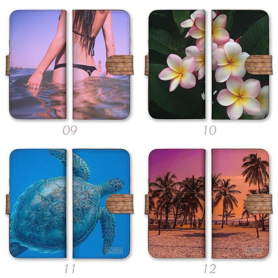 スマホケース iPhone7plus iPhone 7 plus ケース 手帳型 西海岸 カリフォルニア アロハ ハワイ フラミンゴ アイフォン7プラス ケース｜plumeria1988s63｜04