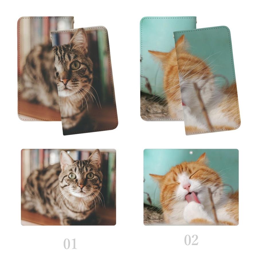 スマホケース AQUOS R2 compact SH-M09  手帳型 韓国 可愛い おしゃれ ねこ 子猫 ネコ 写真 フォト｜plumeria1988s63｜02