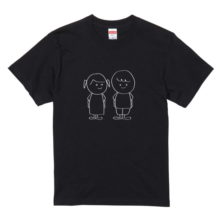 韓国 ファッション Tシャツ デザイン Love イラスト 可愛い プリント ユニセックス ホワイト ブラック 白 黒 M L Xl Xxl Plme B032 Plumeria19 通販 Yahoo ショッピング