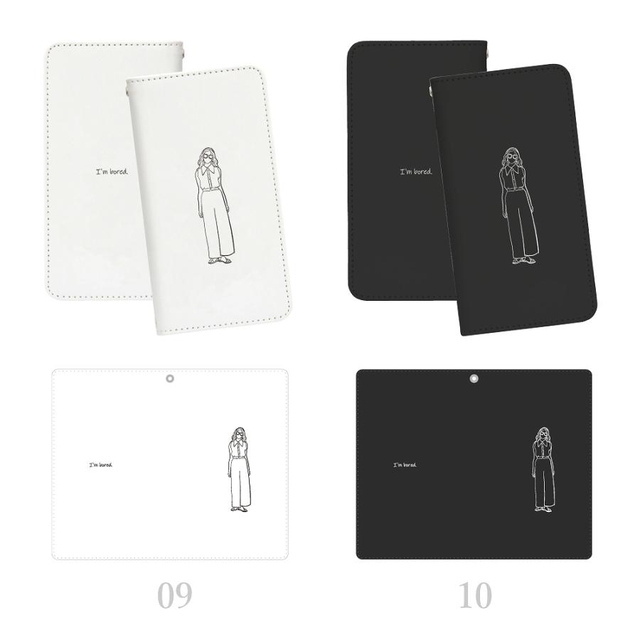 スマホケース シンプルスマホ5 A001sh 手帳型 韓国 可愛い 女の子 イラスト 線画 落書き くすみカラー Sb Sim A001sh Plme Bkml B63 全機種対応スマホケースのplumeria19 通販 Yahoo ショッピング