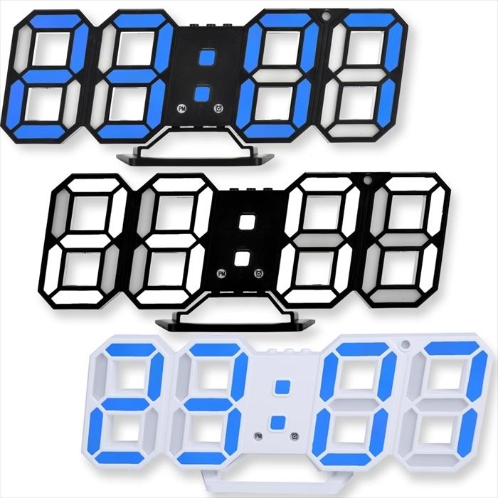 3d Ledデジタル 時計 ウォールクロック 置時計 壁掛け おしゃれ かわいい 小型 目覚まし時計 温度 日付 明るさ調節 スヌーズ 省エネ Smallタイプ 各カラー Wallclock Small2 Plumriver 通販 Yahoo ショッピング