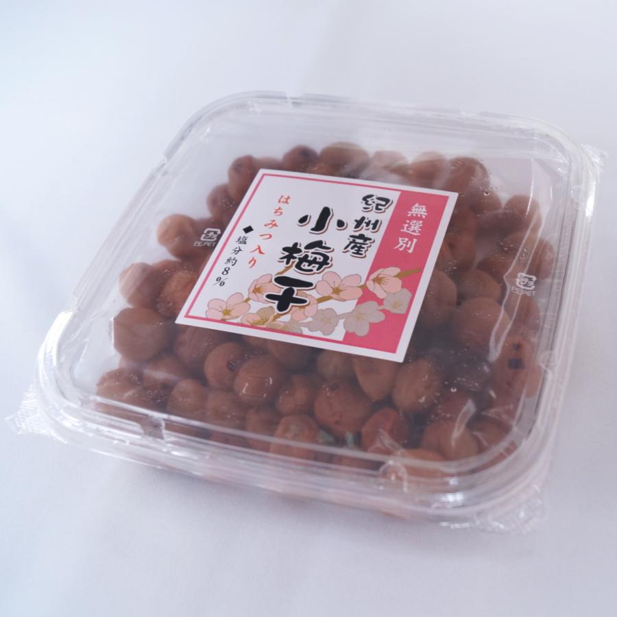 選べる！紀州産 小梅干し【無選別】（かつお370g/はちみつ370g） 訳あり　漬物　お試し お弁当　小粒 |  | 02