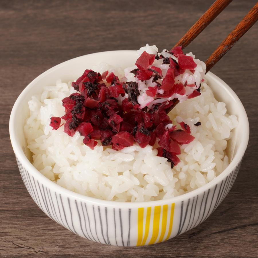 紀州産カリカリきざみ梅180ｇ　国産しそ使用 おかず ふりかけ 混ぜご飯 熱中症対策 塩分補給 |  | 03