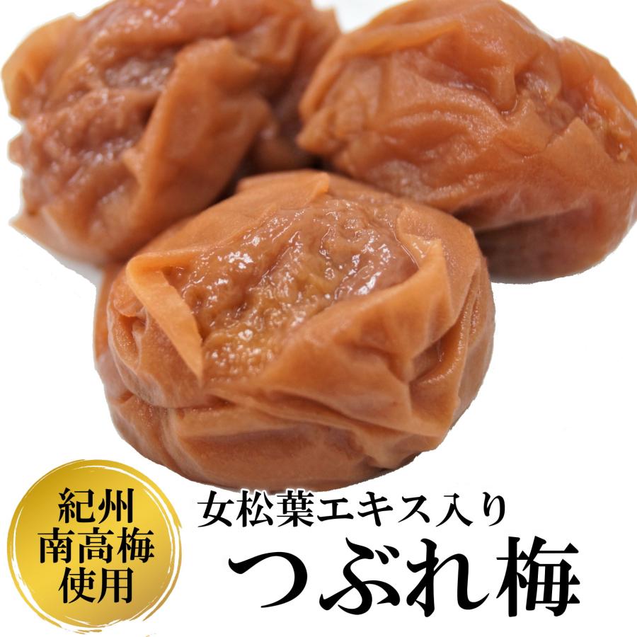 訳あり つぶれ梅 紀州南高梅 女松梅干 350g うましお梅 塩分14％ 味はそのままのお得な梅干し | 