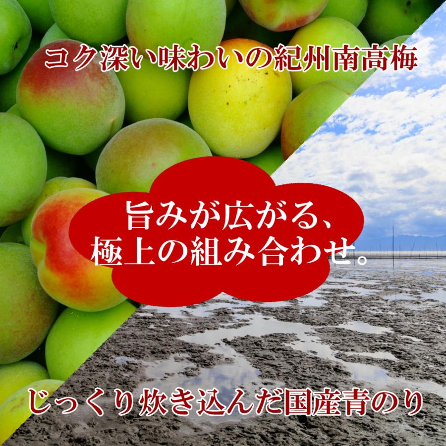 梅干のり100g　磯の風味と梅の酸味 瓶詰め 紀州南高梅 おかず 海苔の佃煮 お試し ごはんのお供 ポイント消化 まとめ買いがお得 |  | 01