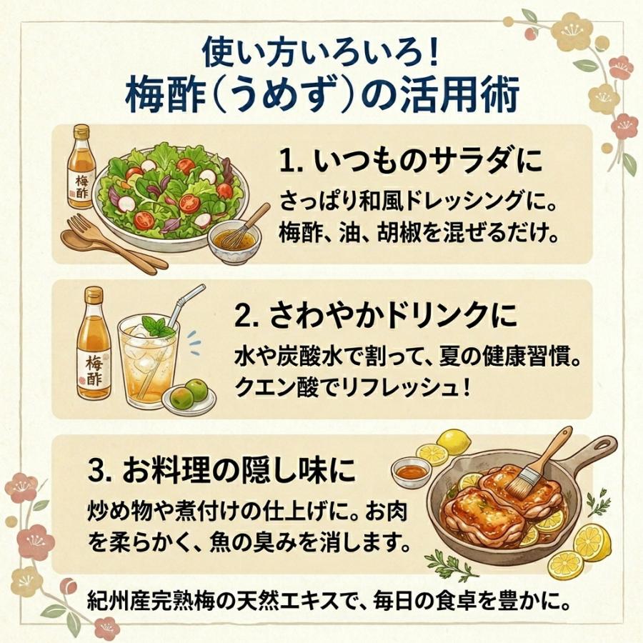 有機梅酢500ml　オーガニック 梅調味料 紀州南高梅 料理 酢 漬物 JAS お試し ポイント消化 まとめ買いがお得 |  | 03