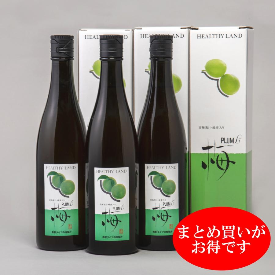 紀州産青梅果汁の梅シロップ 梅・砂糖・はちみつだけで作った無添加仕込み 720ml　希釈タイプ　まとめ買いがお得 |  | 02