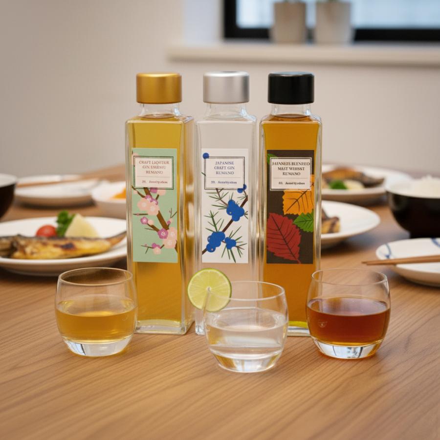お酒 飲み比べセット 150ml×3本 ギフト ウイスキー ジン 梅酒 ミニ