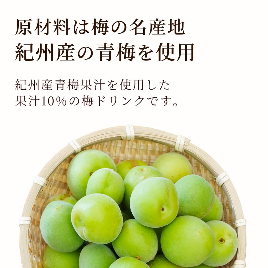 プラム食品 梅ジュース プラムハニップ 190g 30本セット 公式ショップ