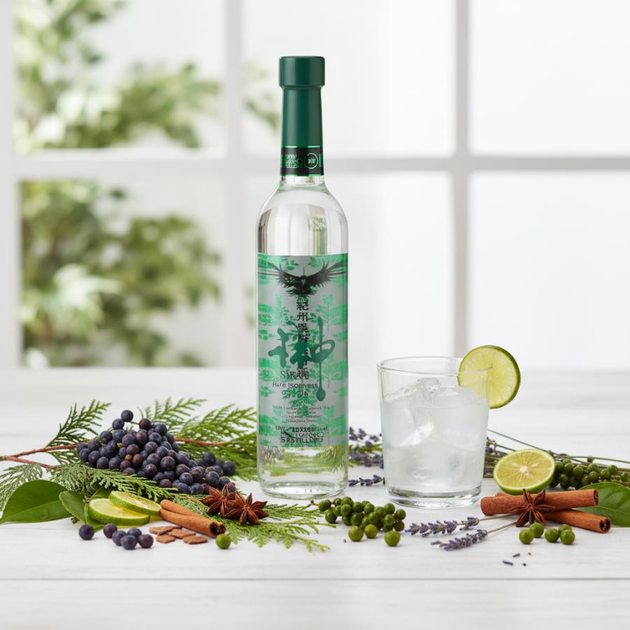 プラム食品 クラフトジン 榊 SAKAKI XV 500ml 国産 ギフト 紀州熊野