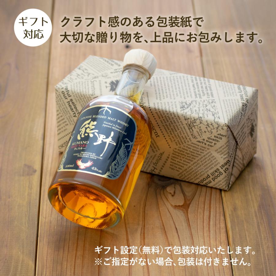プラム食品 ウイスキー 熊野 ミズナラ 500ml 3本セット 国産 紀州熊野