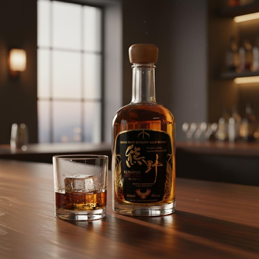 プラム食品 熊野ウイスキー ミズナラ 500ml 父の日 2026 ギフト お酒