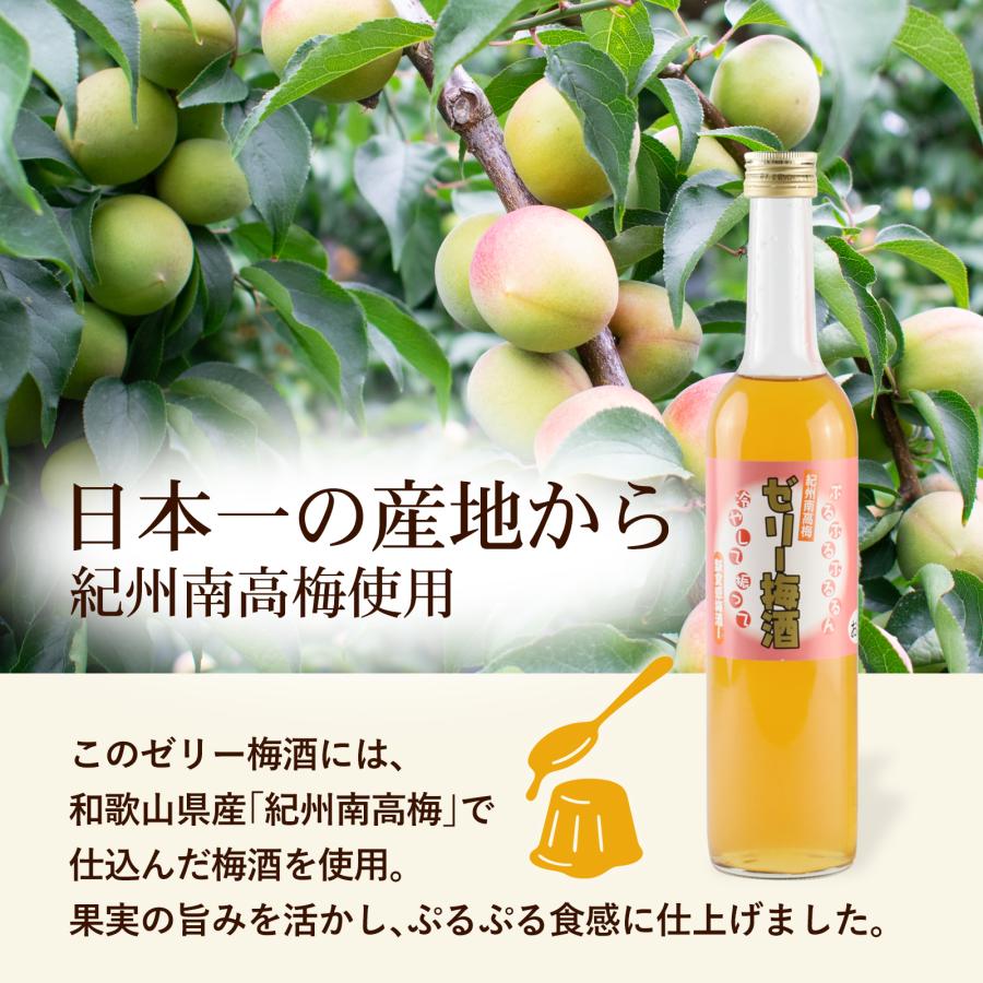 プラム食品 ゼリー梅酒 480ml デザート梅酒 ギフト 公式ショップ