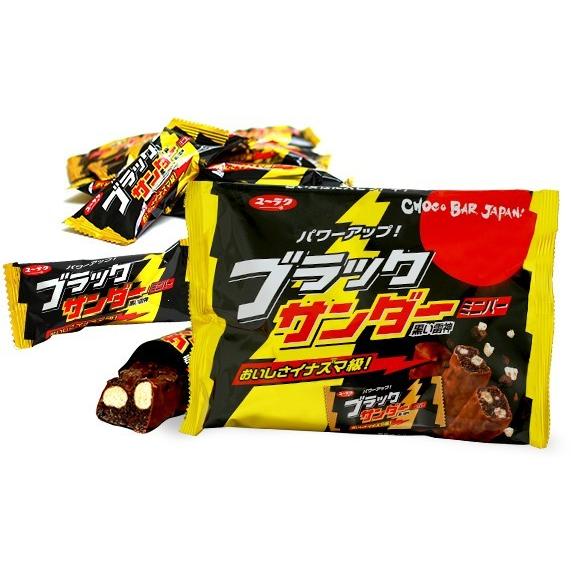 有楽製菓 宅配便 ブラック サンダー ミニバー 173g (約13〜14個) 小腹