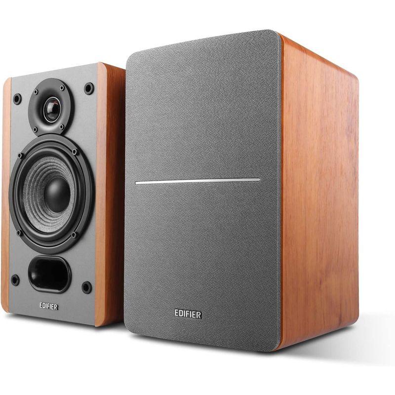 タイムセール！DENON サウンドバー DHT-S216 2.1ch リモコン Edifier P12 2ウェイブックシェルフスピーカー パッシブ