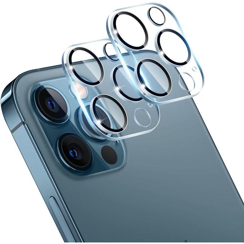 ２枚セット　iPhone12pro  カメラレンズ保護フィルム  レンズカバー