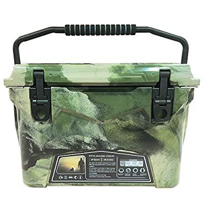 アウトレット送料無料 アイスランド クーラーボックス 18 9l グリーンカモ 最大5日間保冷 まな板 かご カップホルダー付き quart バーベキュ 海外最新 Do1phin Com