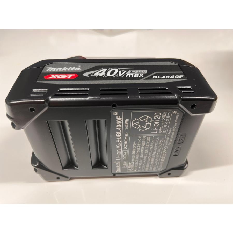 ΦΦMAKITA マキタ　純正 40V-4.0Ah バッテリ BL4040F（残容量表示付/高出力）箱付き　A-73841 ブラック makita] マキタ 純正 40V-4.0Ah バッテリ BL4040F（残容量表示付/高