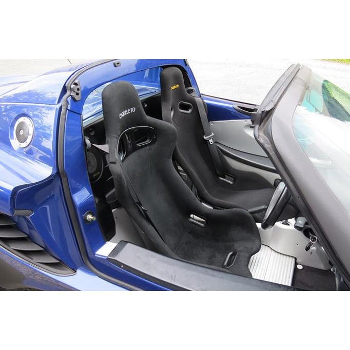 エスケレート　Ｅ３　ロータス　エリーゼ＆エキシージ　運転席用（ＦＲＰ）　サイドブラケットセット　ウルトラスエード