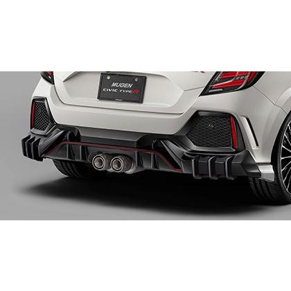 RSE typeR (FK8)マフラー本体 にゃっき 無限 無限 シビック（FK8） TYPE-R用 チタン スポーツ