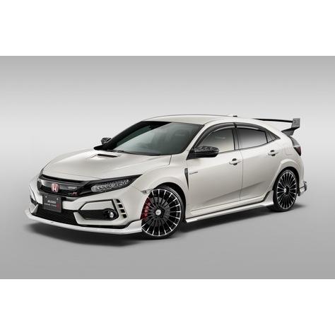シビックタイプR FK8　後期　フロントバンパーサイドガーニッシュ　キズあり美品 シビックタイプR FK8 後期 フロントバンパーサイドガーニッシュ