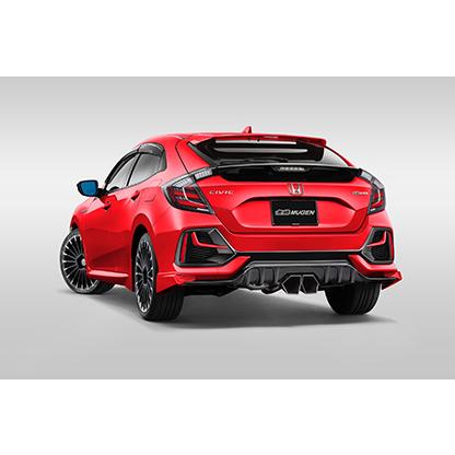 fk7 無限　リアディフューザー 無限 無限 シビック（FK7）後期 ハッチバック用 未塗装リア