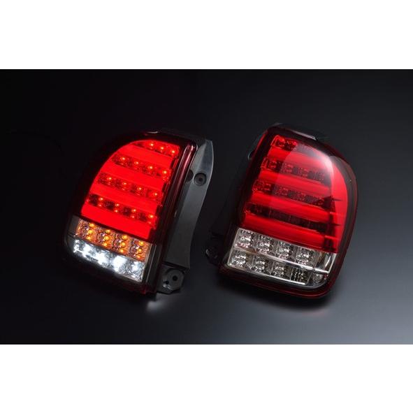 ラパンHE22 シーケンシャルLEDテールランプ ラパン HE22S 純正 ☆美品 LED テール ランプ ライト 左右