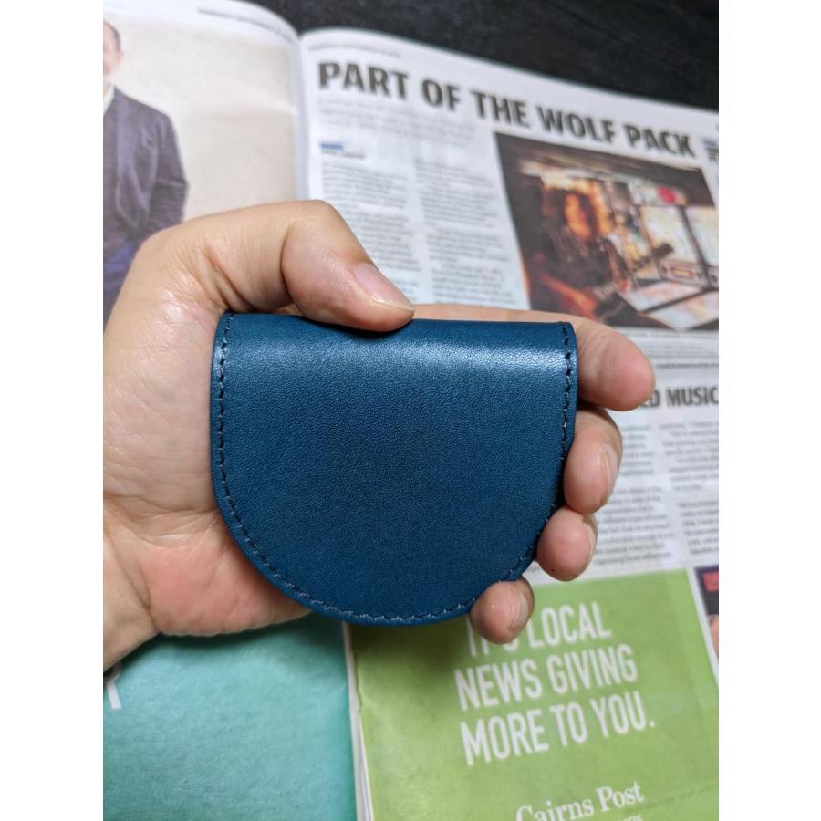 伝統の栃木レザー 馬蹄型コインケース 小銭入れ 男女兼用 日本製 COIN-750