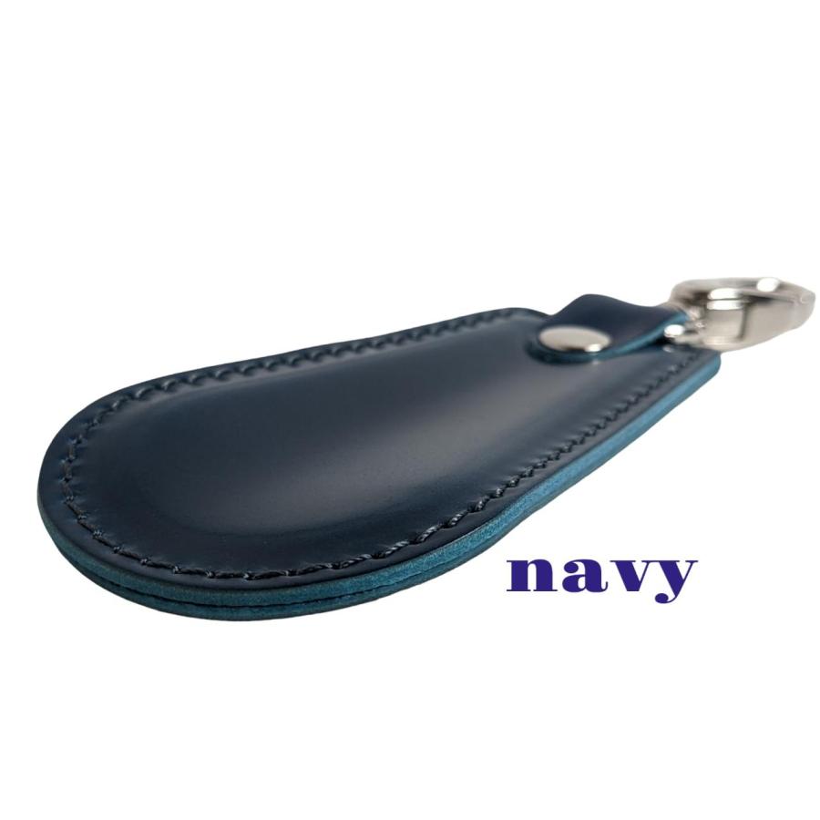 メンズ コードバン CORDOVAN 靴べら キーホルダー シューホーン  日本製　新喜皮革　JAPAN　おしゃれ 還暦お祝い プレゼント 誕生日 |  | 07