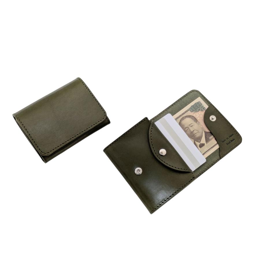 栃木レザー　折りたたみミニ財布 栃木レザー 二つ折り財布 コンパクト財布 ミニ財布 プレゼント